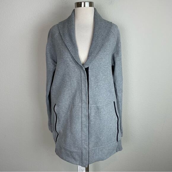 Lululemon Gray Yin to my Yang Sweatshirt Cardigan  / Jacket  8/10 * - Picture 1 of 12